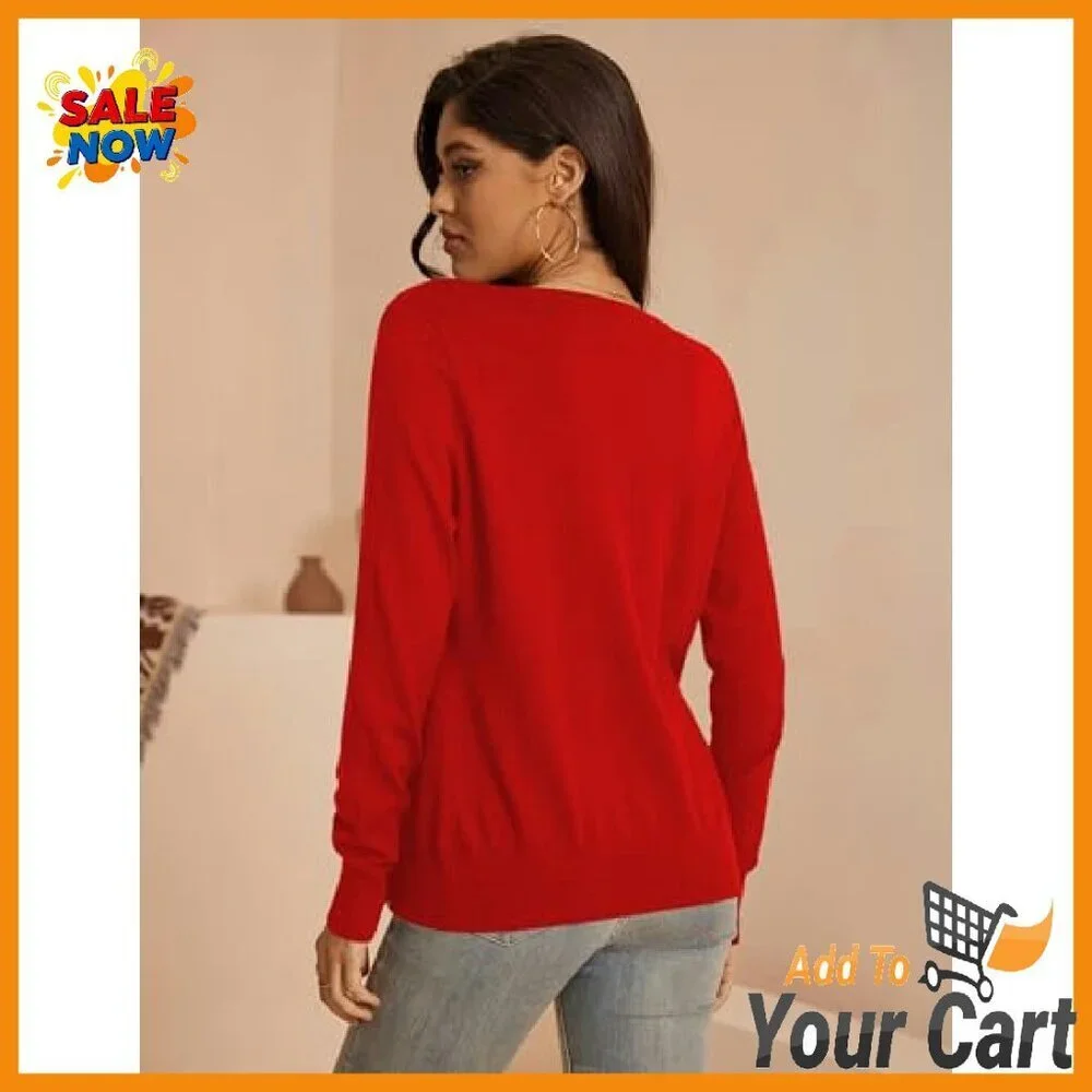 Soft Knit Button Down Cardigan Sweater Long Sleeve Slim Fit